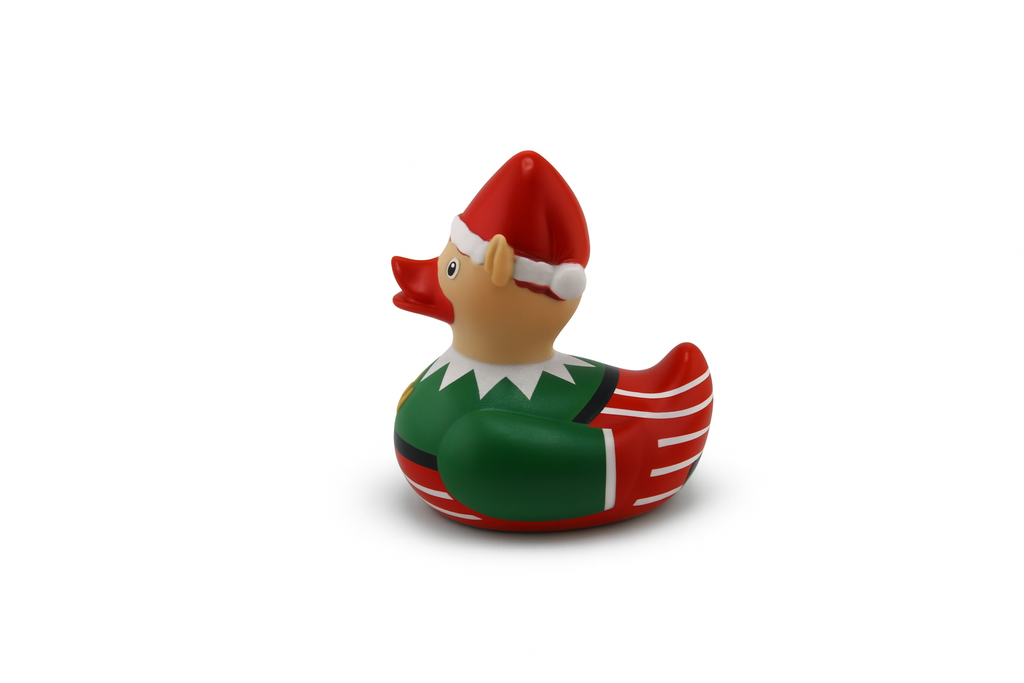 Deluxe Christmas Elf Duck