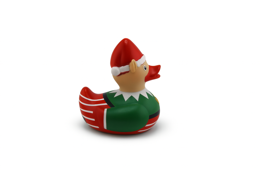 Deluxe Christmas Elf Duck