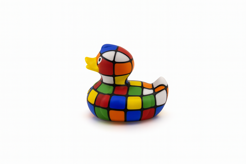 Luxury 80s Cube Duck