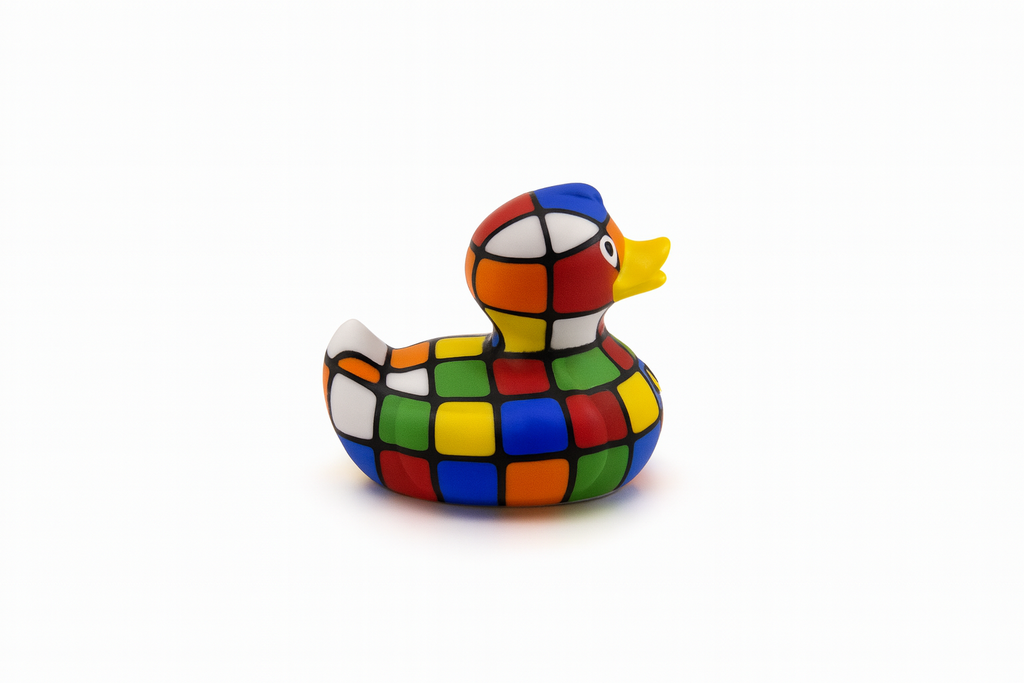 Luxury 80s Cube Duck