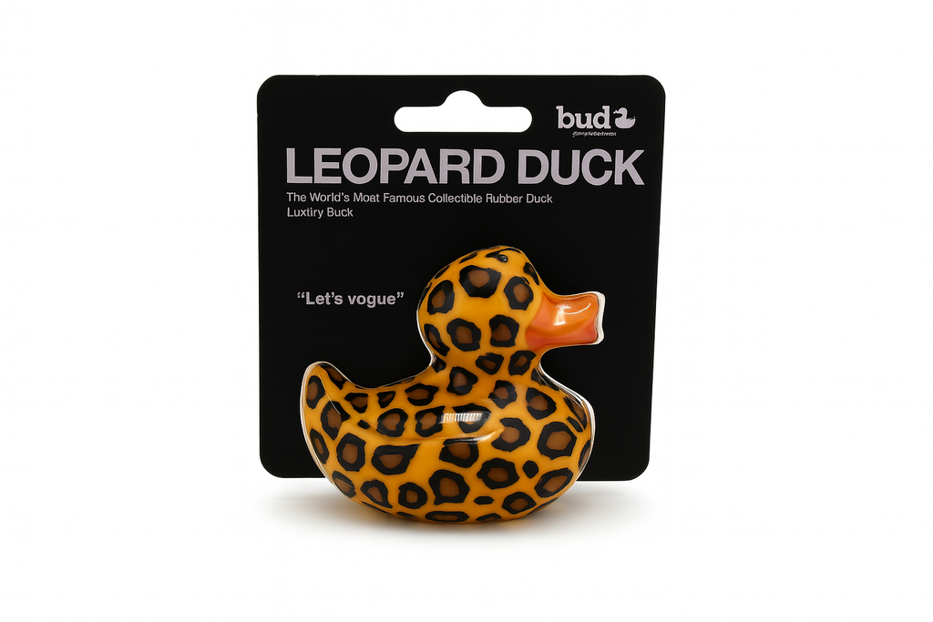 Luxury Leopard Duck