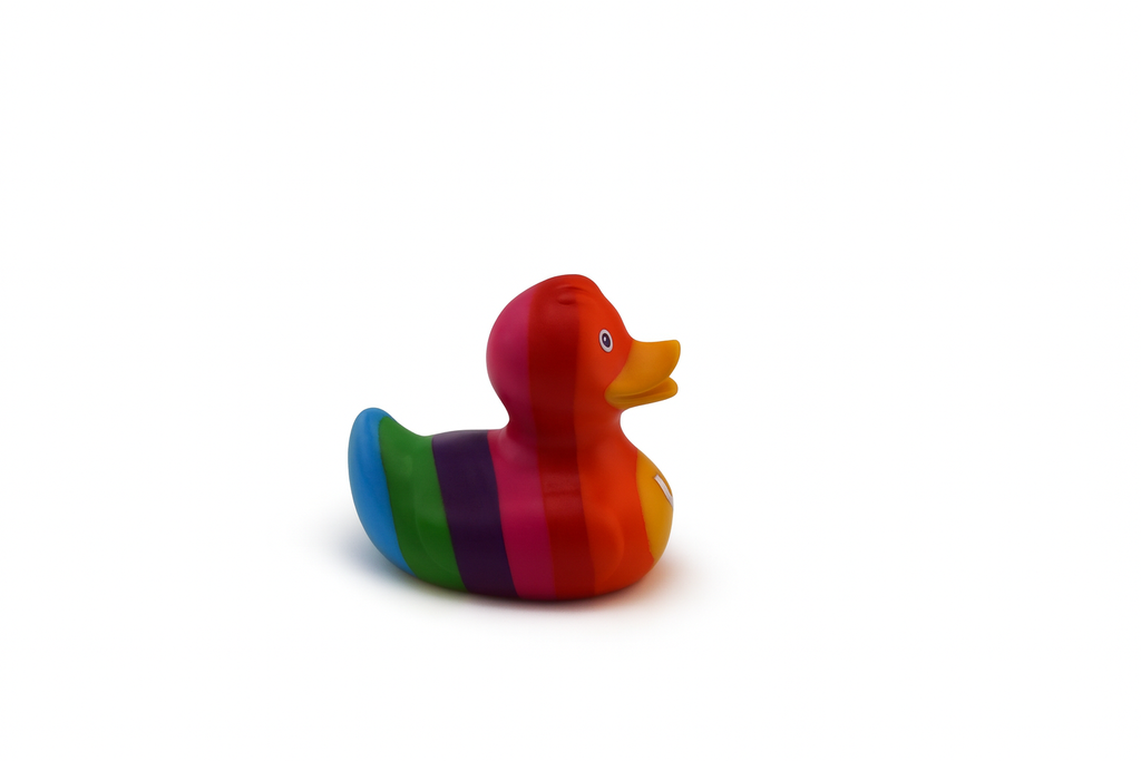 Luxury Mini Rainbow Duck