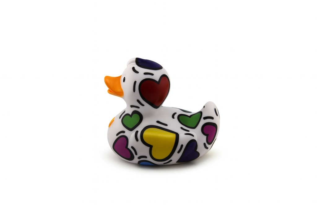 Luxury Pop Heart Duck