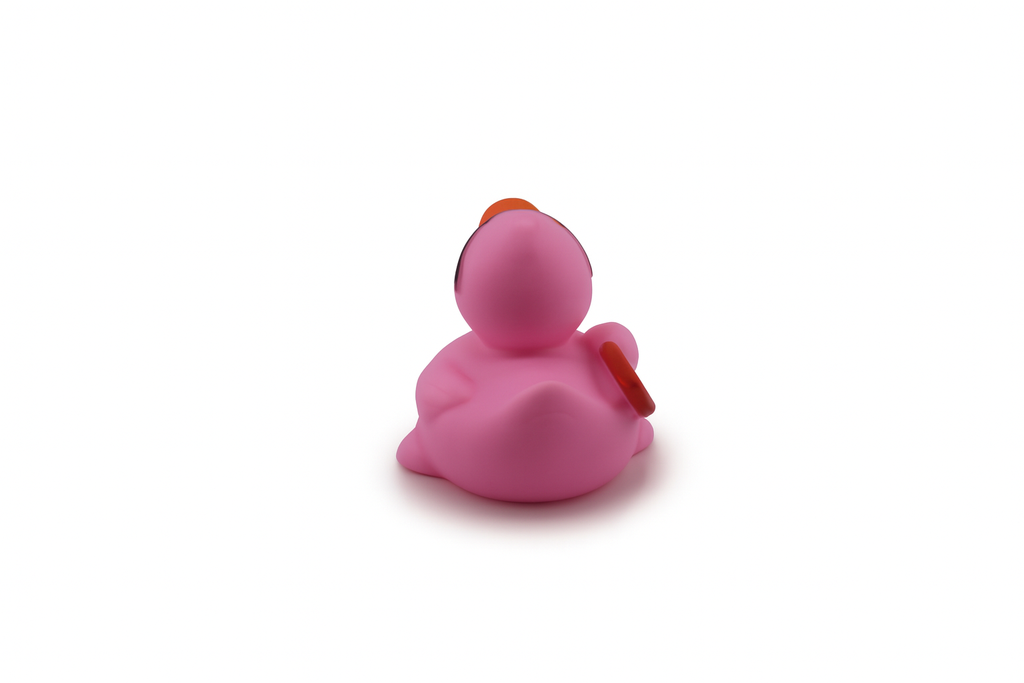 Skateboarding Duck Pink