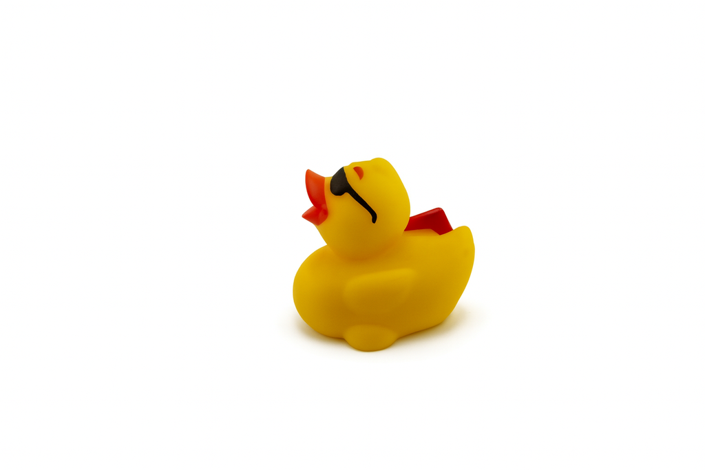 Skateboarding Duck Yellow