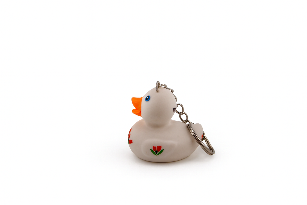 Keychain Tulip White