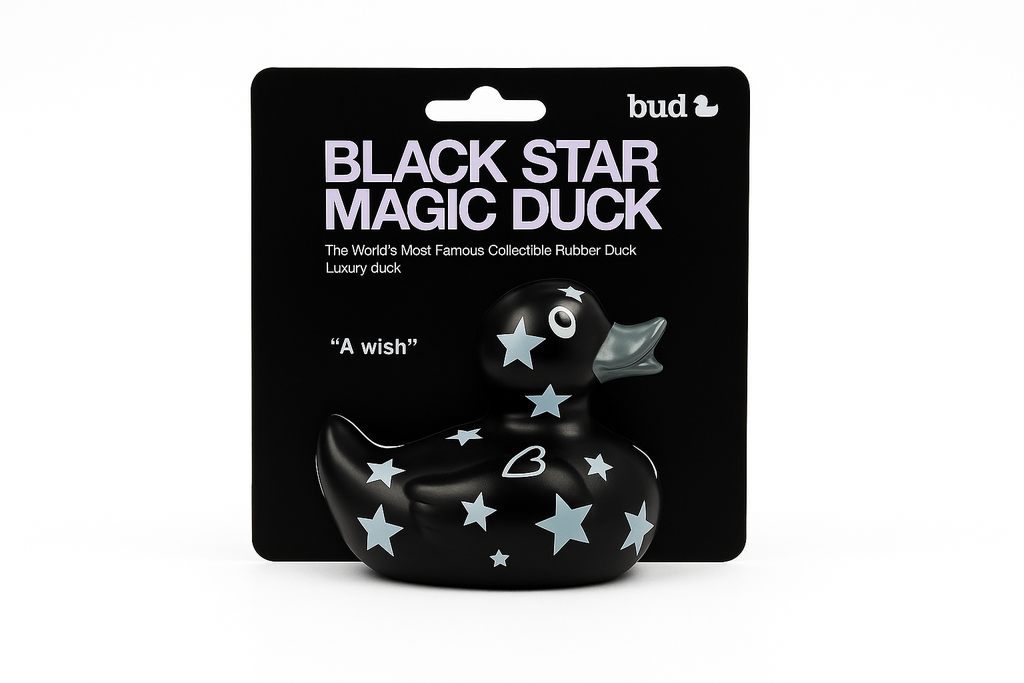 Luxury Black Star Magic Duck