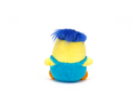 Peluche With Troll Hair Blue Medium