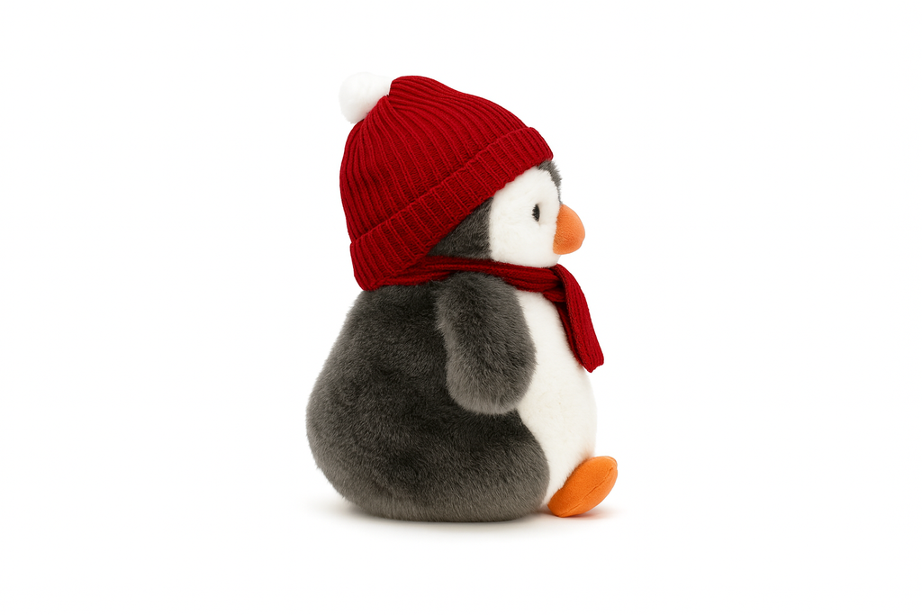 Penguin With Red  Hat Big