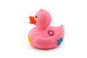 Bath Duck With Flower Pink