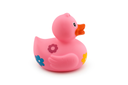 Bath Duck With Flower Pink