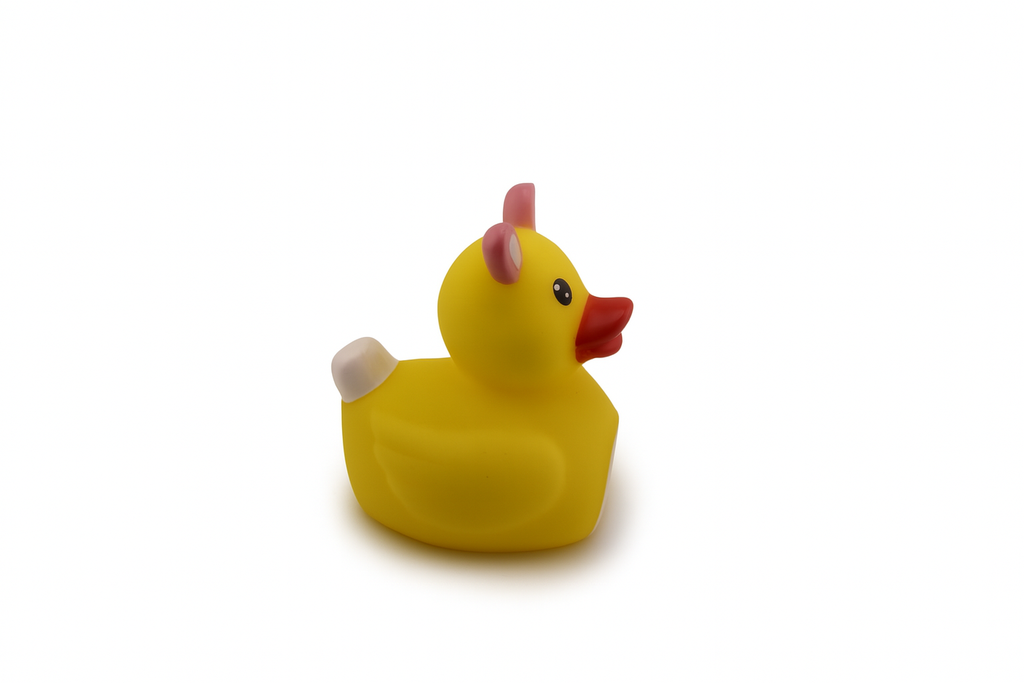 Easter Duck With Pink Ears