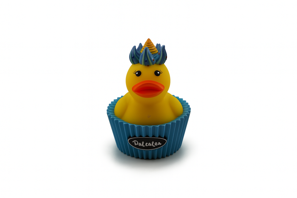 Blue Cupcake Duck (Duckcake Blue)