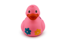 Bath Duck With Flower Pink