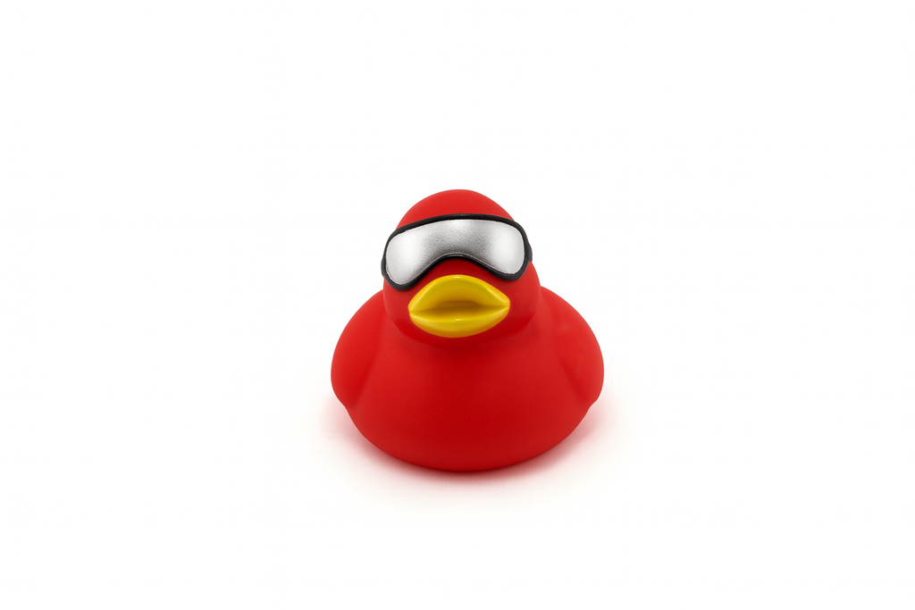 Ski Glass Red