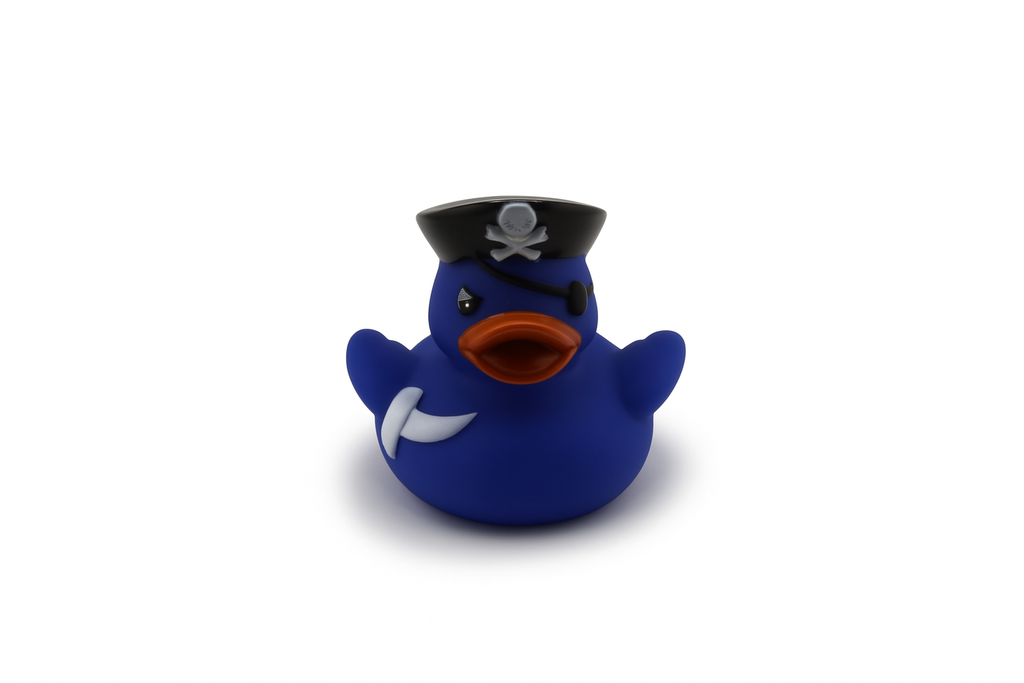 Pirate With Sabre Blue
