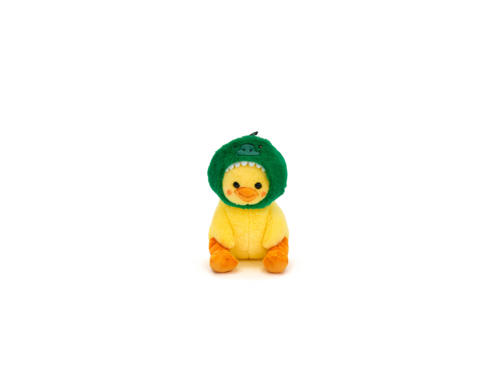Pelluche With Crocodile Hat Small Green