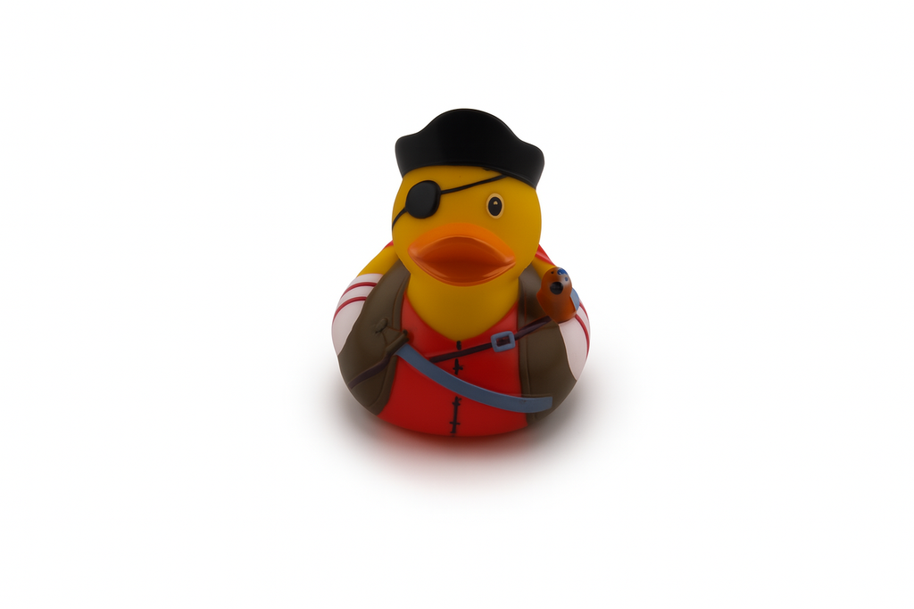 Ocean Pirate & Parrot (Pirate With Parrot)