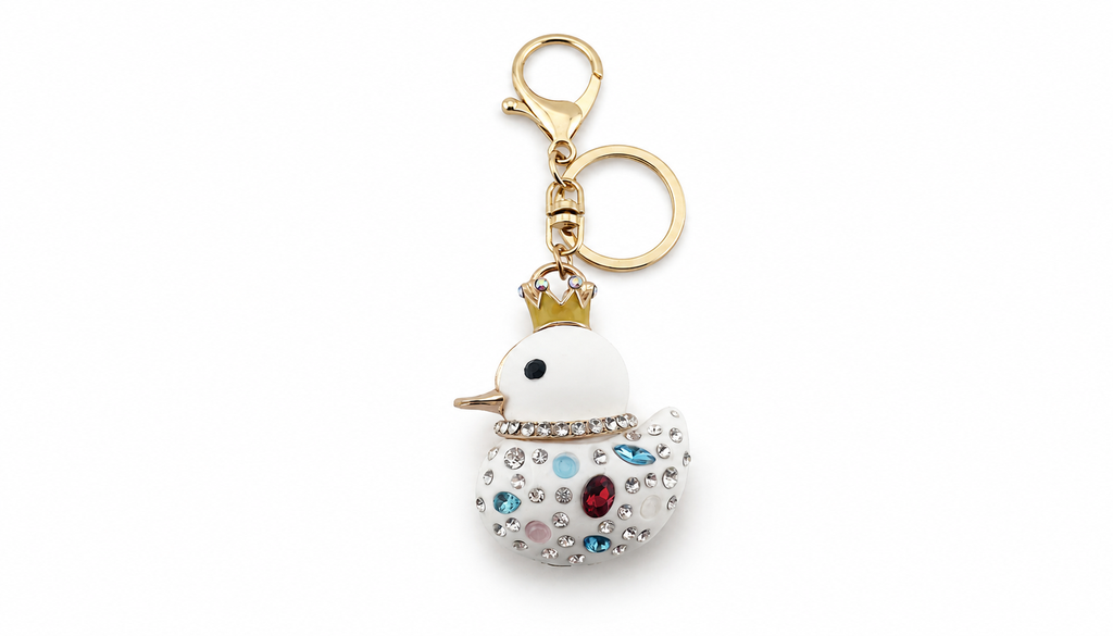 Keychain Blingbling White