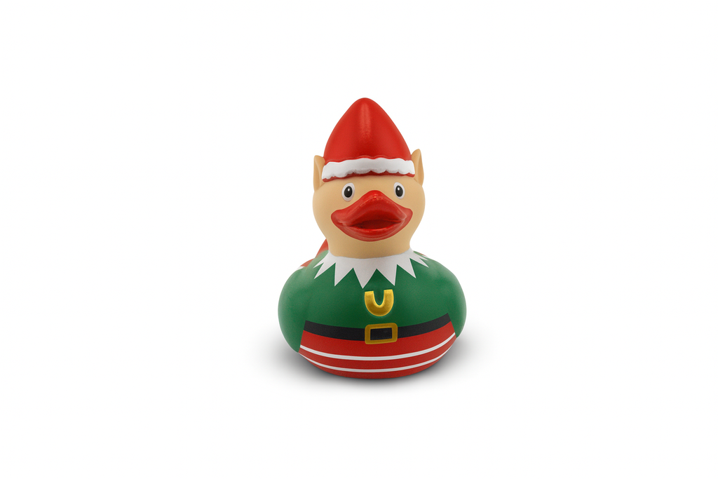 Deluxe Christmas Elf Duck