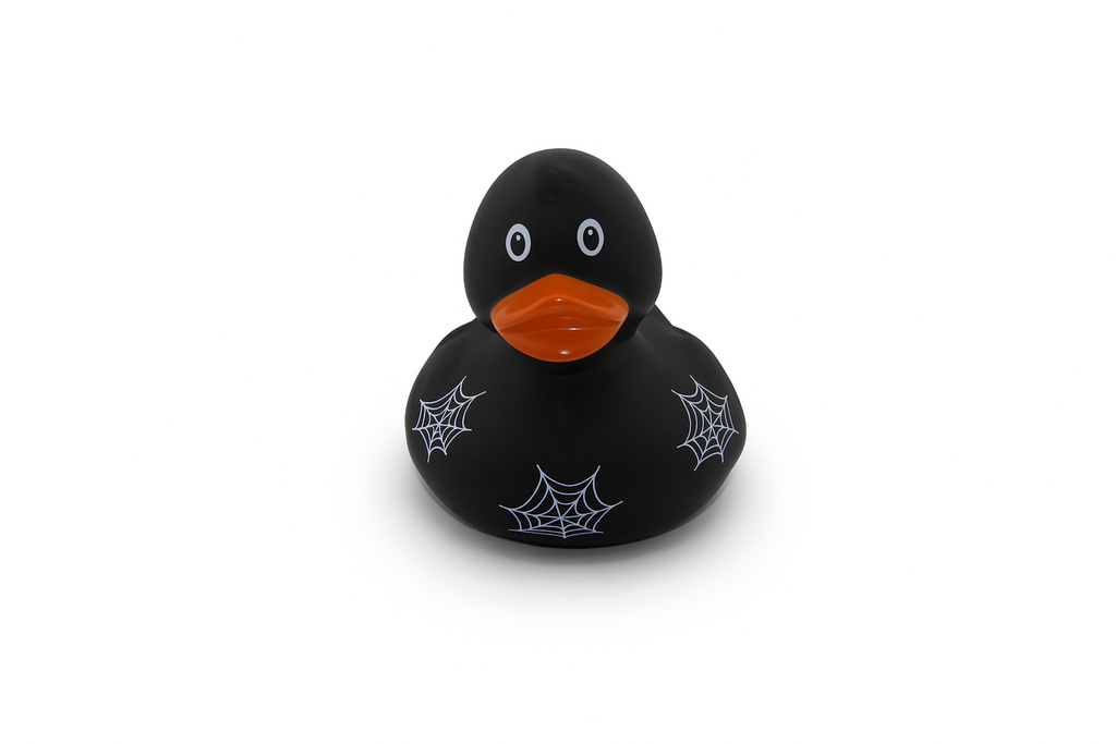 Black Duck With Webs