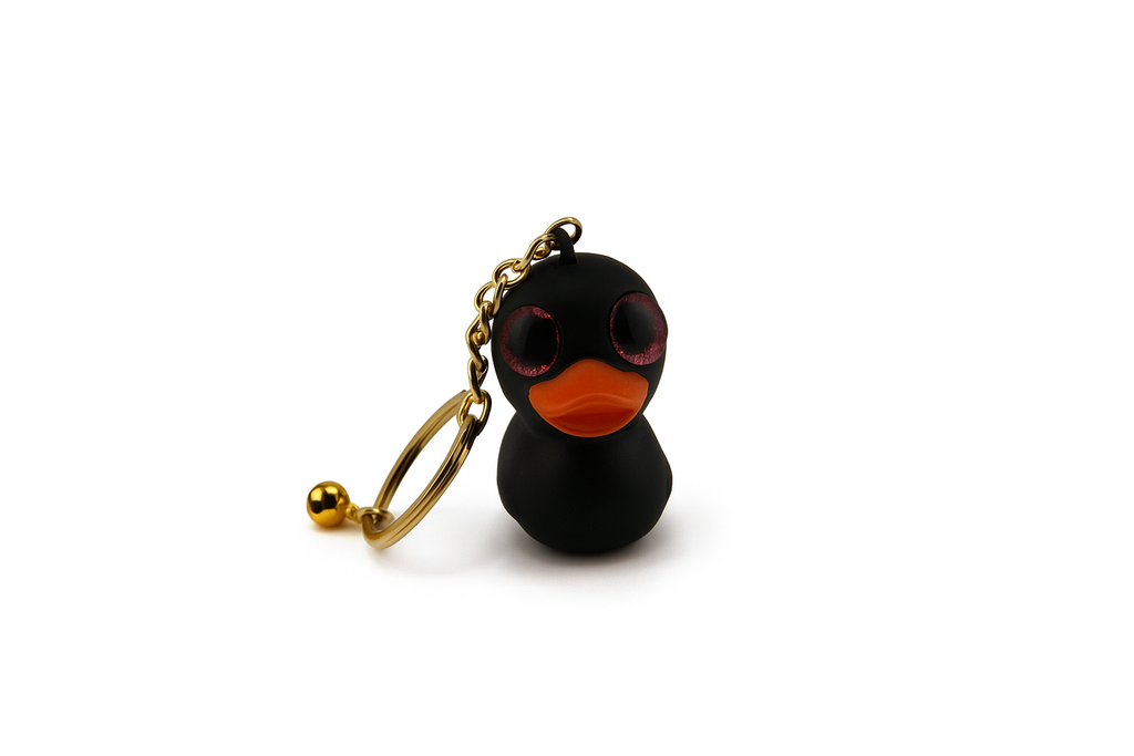 Pop Out Eyes Black Duck
