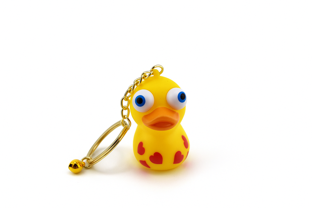 Pop Out Eyes Duck Heart