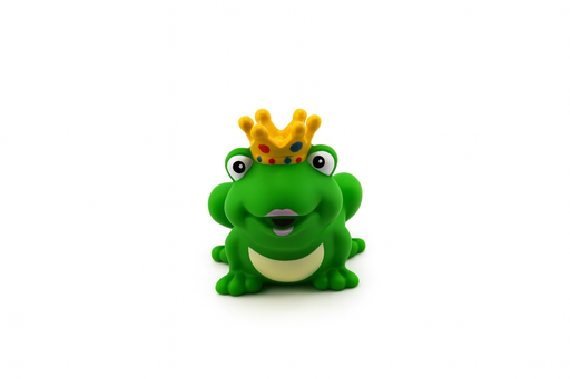 [RBDD0124] Frog With Crown