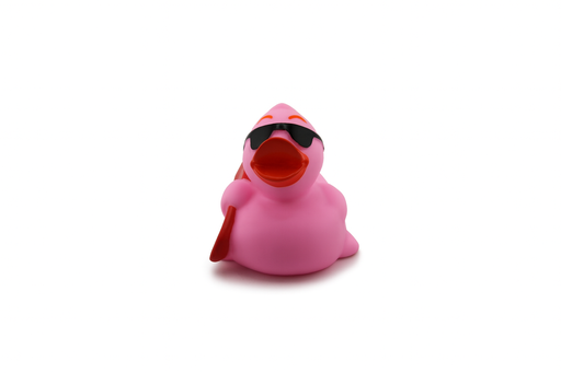 [RBDD0275] Skateboarding Duck Pink