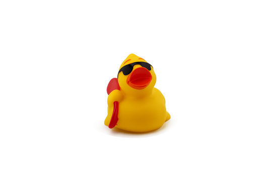 [RBDD0276] Skateboarding Duck Yellow