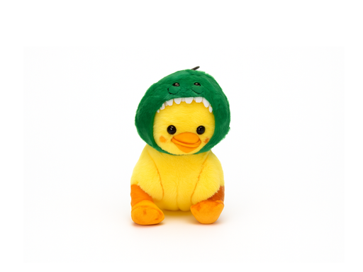 [PLDD0016] Peluche With Crocodile Hat Medium