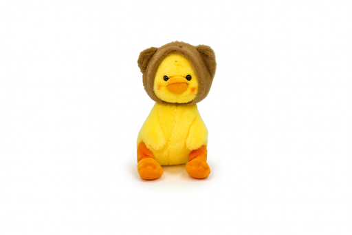 [PLDD0011] Pelluche With Bear Hat Small Brown