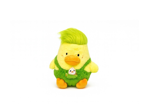 [PLDD0022] Peluche With Troll Hair Green Medium