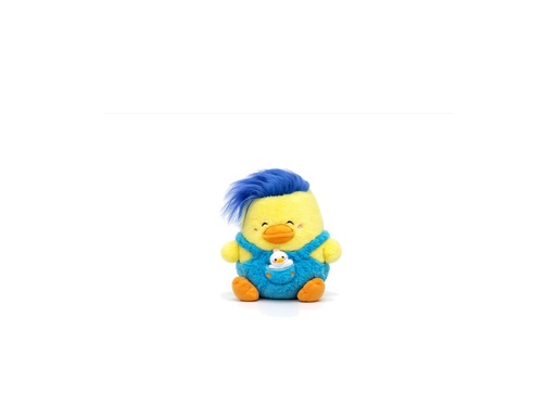 [PLDD0020] Peluche With Troll Hair Blue Small