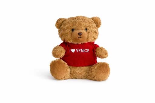 [PLDD0030] Plush Teddy Big - I♥Venice