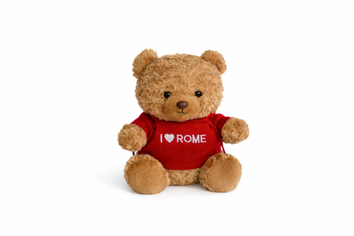 [PLDD0038] Plush Teddy Big - I♥Rome