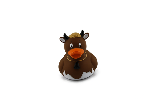 [RBDD0077] Mocha Moo Duck (Cow Brown)