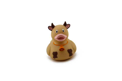 [RBDD0214] Ocher Cow With Pink Beak